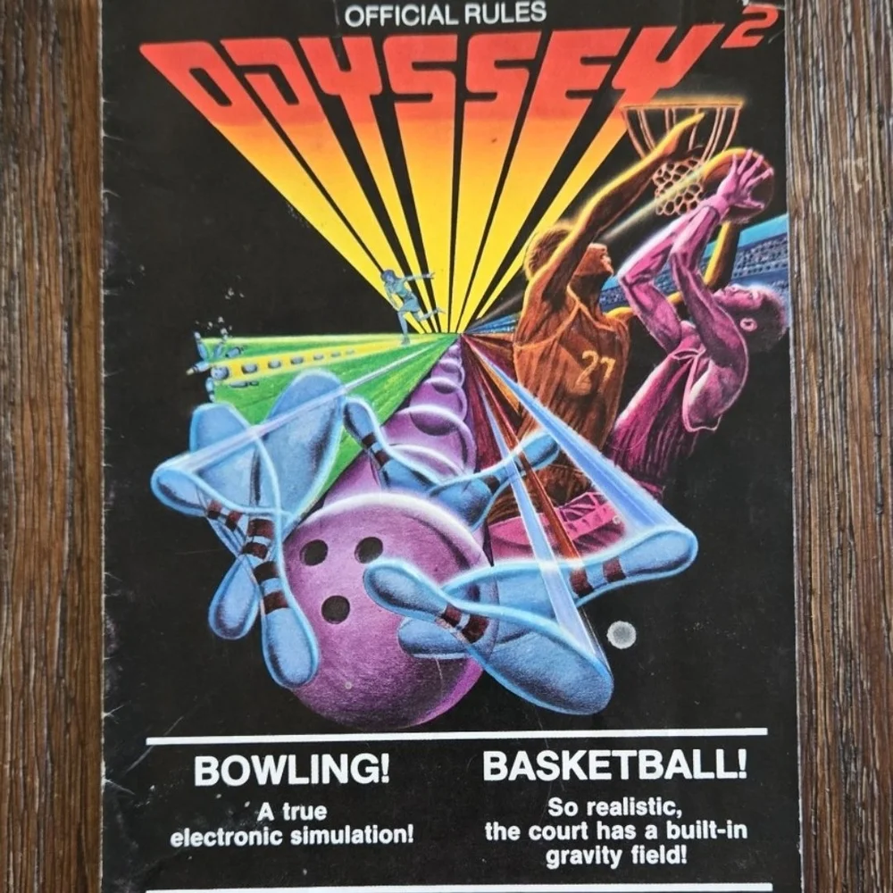 Magnavox Odyssey 2 Video Game System Poster